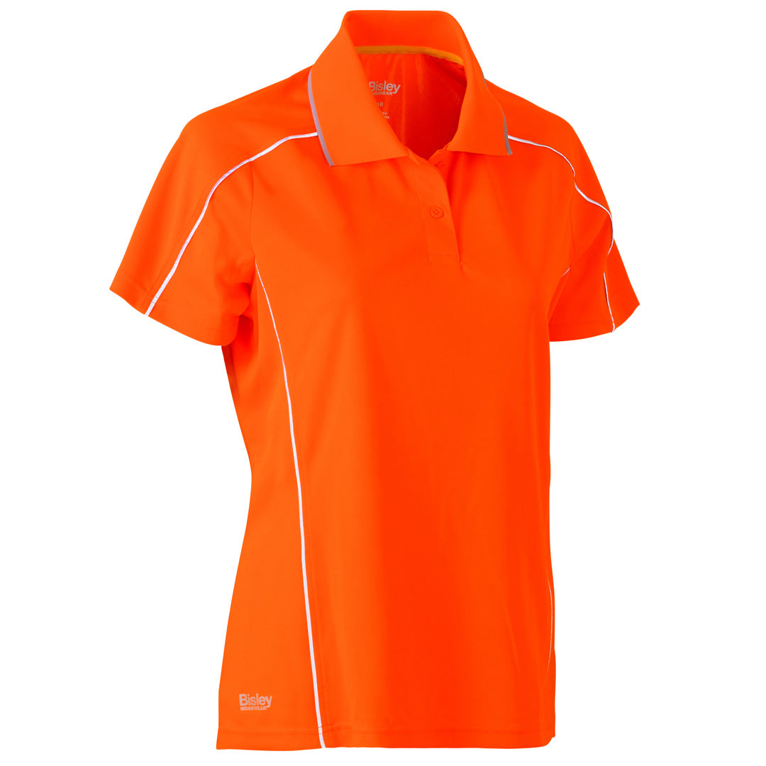 Bisley The Cool Mesh Reflective Polo | Ladies Shirts & Tops