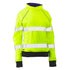 Bisley The Taped Hi Vis Fleece Jumper | Ladies Hi Vis Yellow Outerwear