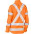 Bisley The Hi Vis X Taped Shirt | Day Night | Long Sleeve | Ladies Shirts & Tops