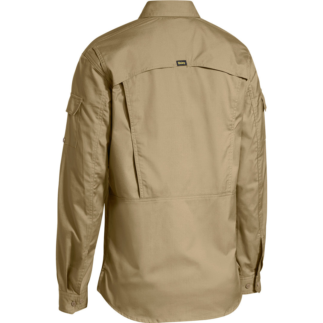 Bisley The X Flow Ripstop Shirt | Ladies Khaki Shirts & Tops