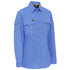 Bisley The X Flow Ripstop Shirt | Ladies Sky Blue Shirts & Tops