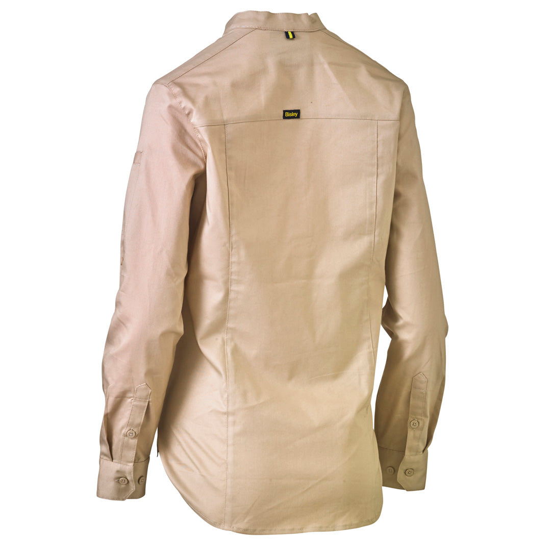 Bisley The V Neck Closed Front Shirt | Ladies Shirts & Tops