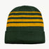 Grace Collection The Multi Stripe Beanie | Unisex Bottle/Gold Hats