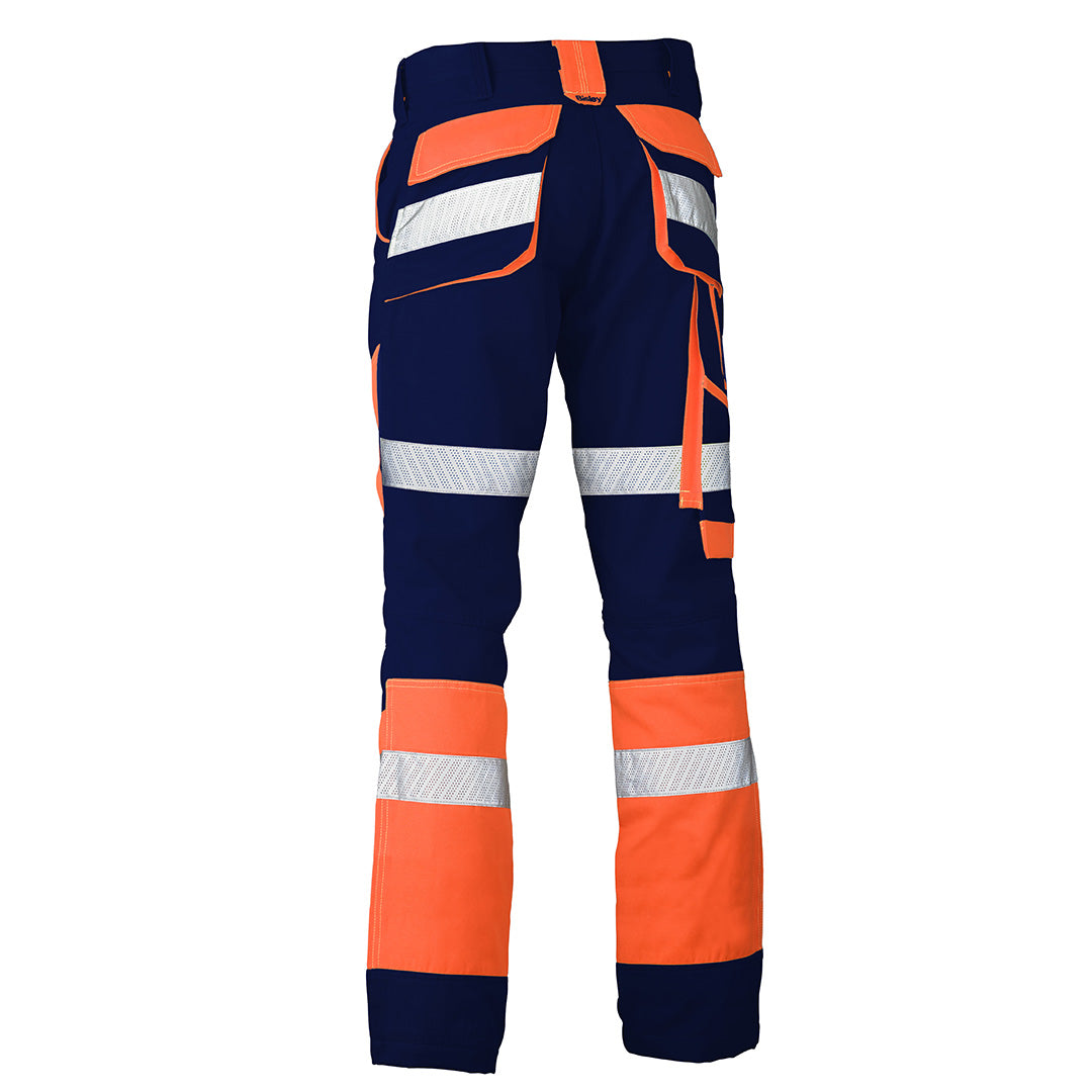 Bisley The Taped Biomotion Two Toned Pant | Mens Work Safety Protective Gear