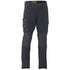 Bisley The Flex and Move Utility Zip Cargo Pant | Mens Black Pants