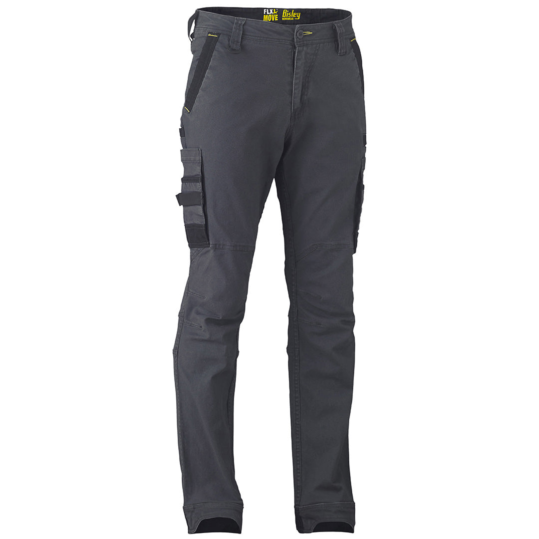 Bisley The Flex and Move Utility Cargo Pant | Mens Charcoal Pants