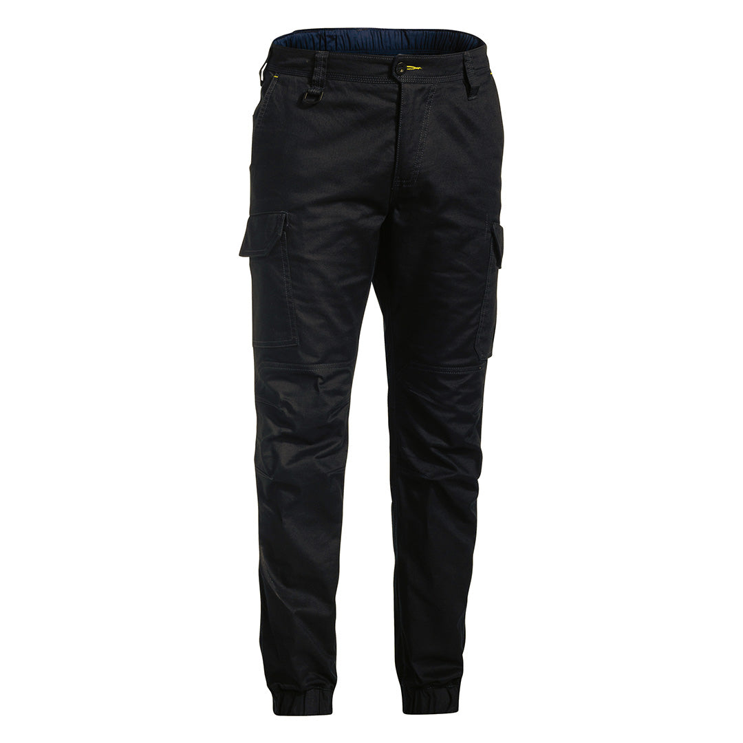 Bisley The X Airflow Ripstop Stovepipe Engineered Cargo Pant | Mens Black Pants
