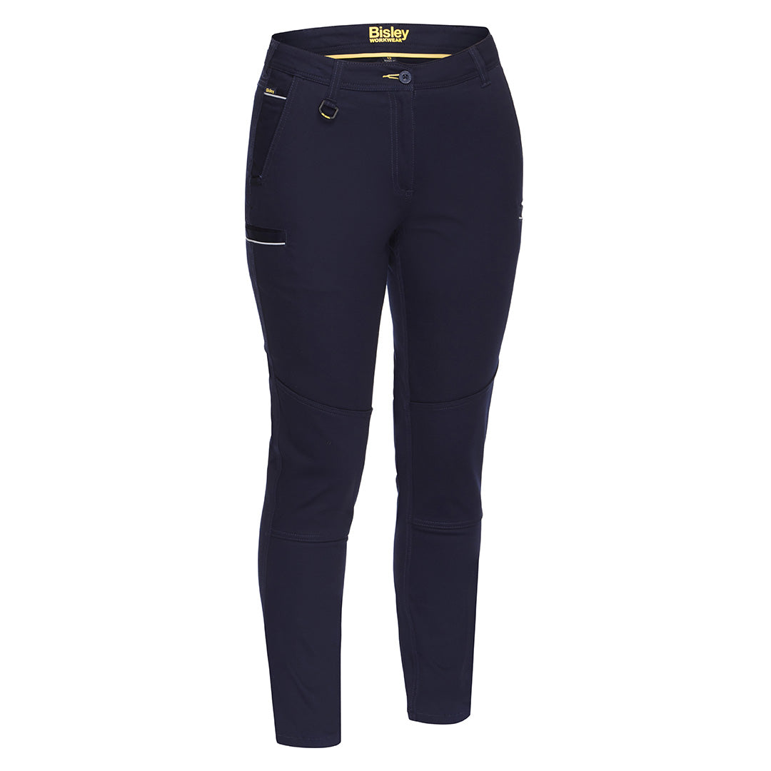 Bisley The Mid Rise Stretch Cotton Pant | Ladies Navy Pants