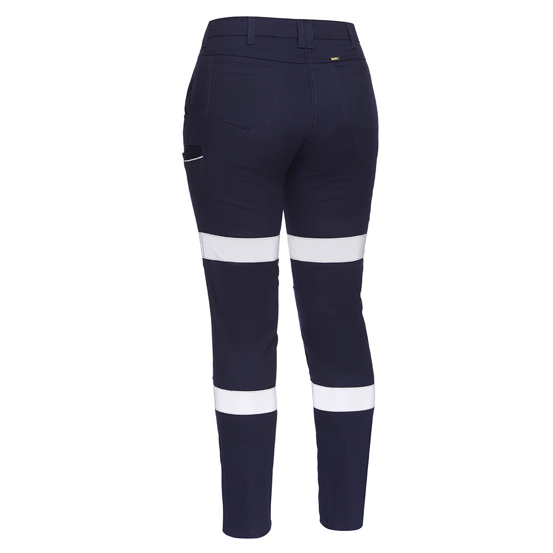 Bisley The Taped Mid Rise Stretch Cotton Pant | Ladies Pants
