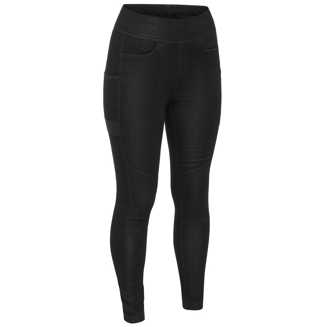 Bisley The Flex and Move Stretch Jegging | Ladies Black Pants