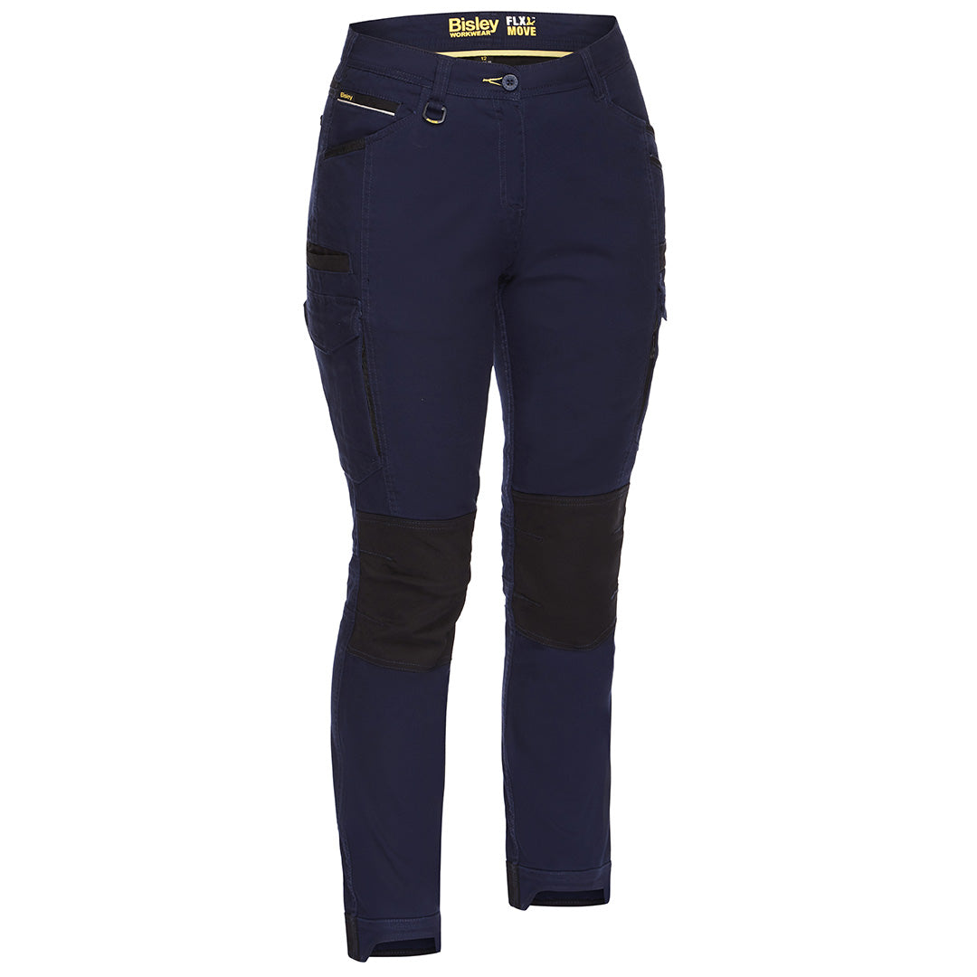 Bisley The Flex and Move Cargo Pant | Ladies Navy Pants