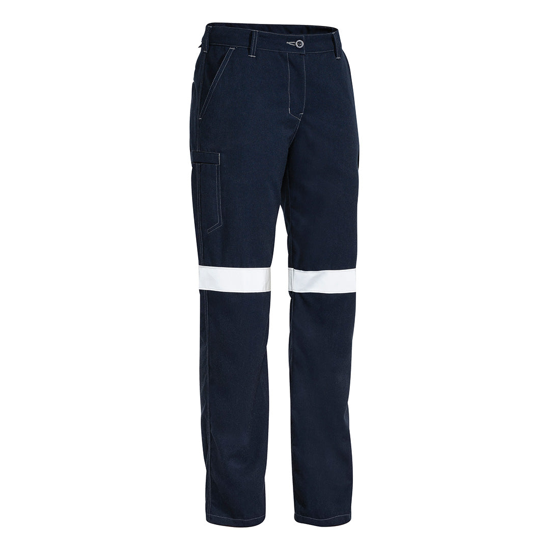 Bisley The Flame Resistant Cargo Pant | Ladies Navy Work Safety Protective Gear