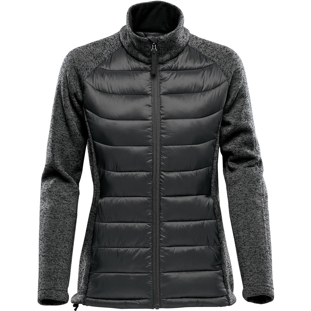 Stormtech The Narvik Hybrid Jacket | Ladies Black Coats & Jackets