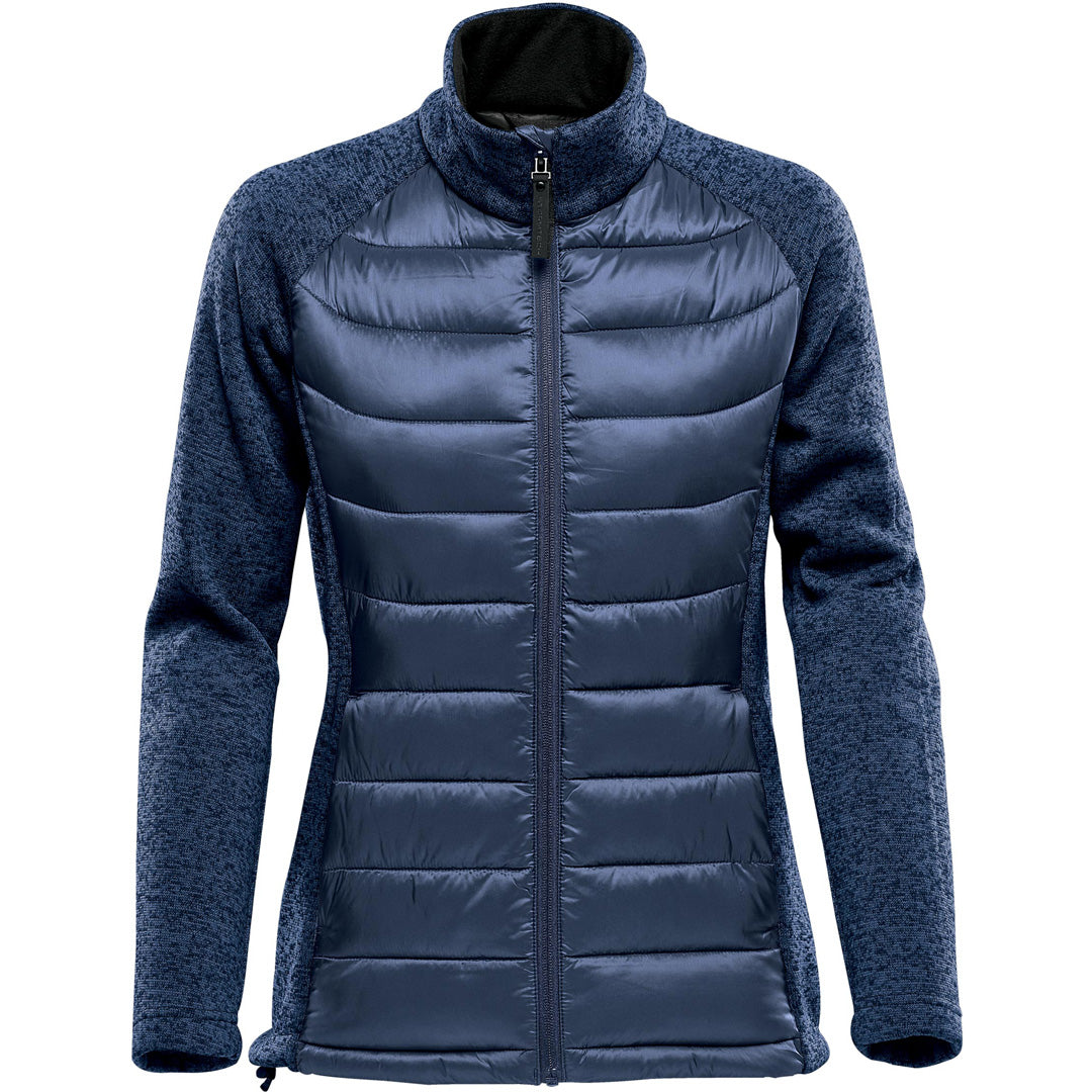 Stormtech The Narvik Hybrid Jacket | Ladies Indigo Coats & Jackets