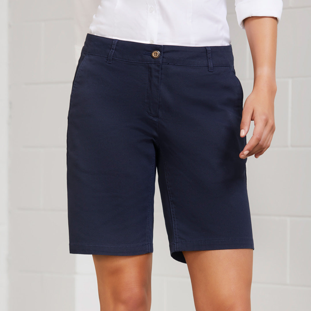 Biz Collection The Lawson Chino Short | Ladies Shorts