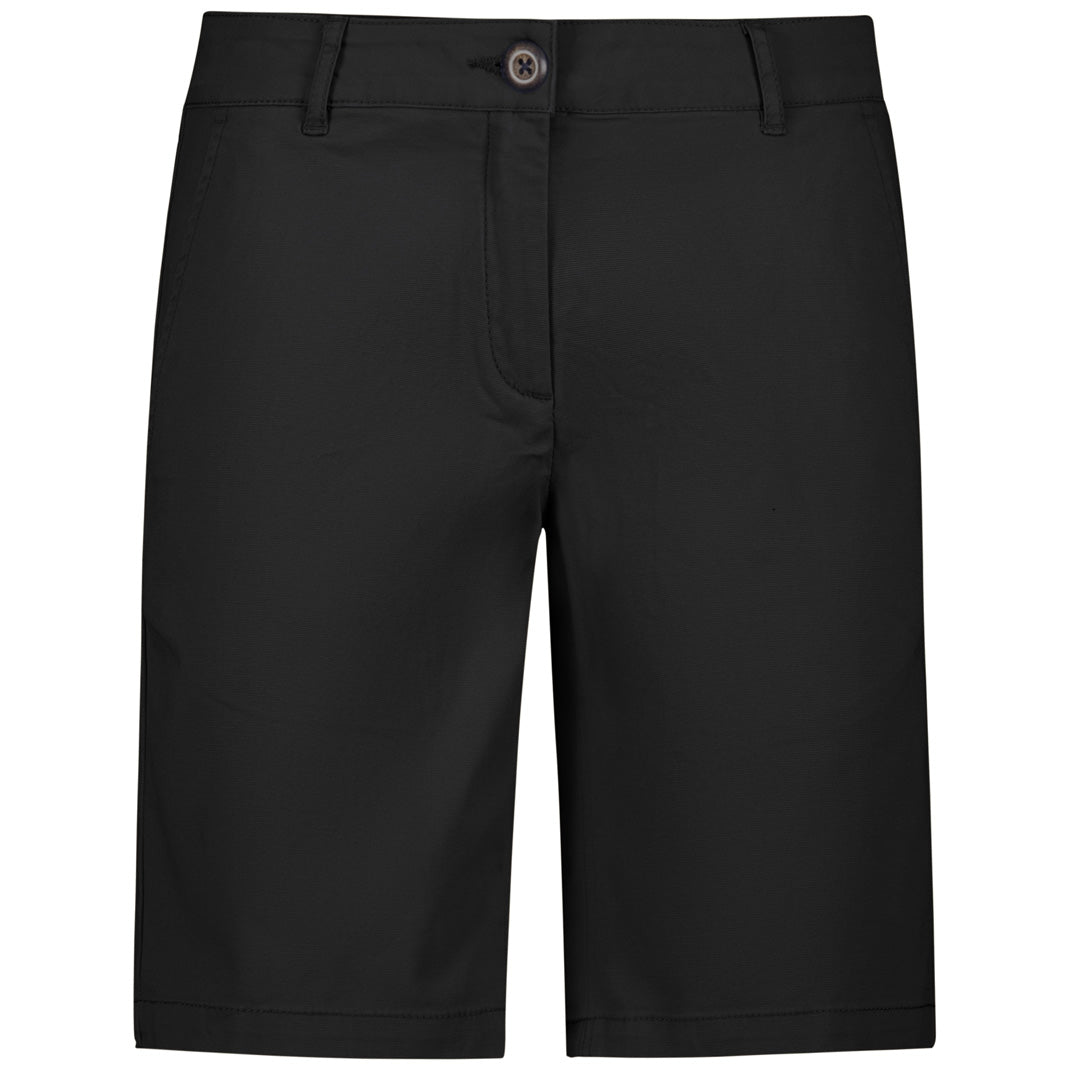 Biz Collection The Lawson Chino Short | Ladies Black Shorts