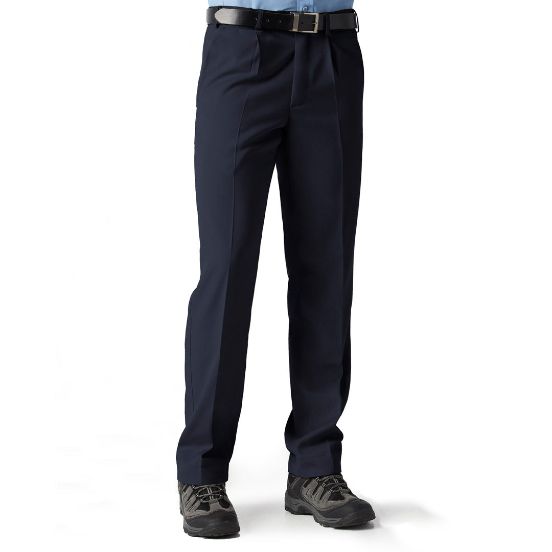 Biz Collection The Detroit Pant | Mens Navy Pants