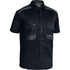 Bisley The Flex and Move Mechanical Stretch Shirt | Short Sleeve | Mens Black Shirts & Tops