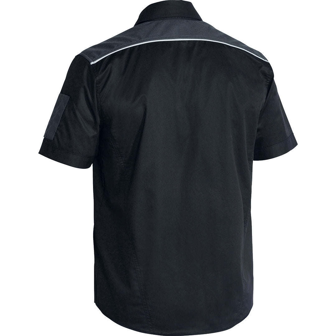 Bisley The Flex and Move Mechanical Stretch Shirt | Short Sleeve | Mens Shirts & Tops