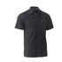 Bisley The Flex and Move Utility Shirt | Short Sleeve | Mens Black Shirts & Tops
