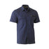 Bisley The Flex and Move Utility Shirt | Short Sleeve | Mens Navy Shirts & Tops