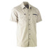 Bisley The Flex and Move Utility Shirt | Short Sleeve | Mens Stone Shirts & Tops