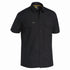 Bisley The X Airflow Rip Stop Shirt | Short Sleeve | Mens Black Shirts & Tops