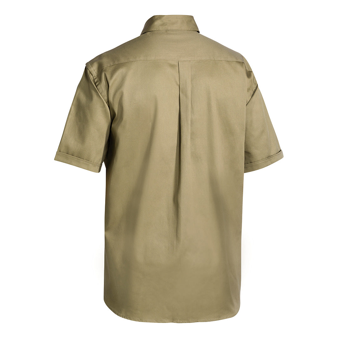 Bisley The Original Cotton Drill Shirt | Short Sleeve | Mens Shirts & Tops