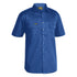 Bisley The Cool Lightweight Drill Shirt | Short Sleeve | Mens Royal Shirts & Tops