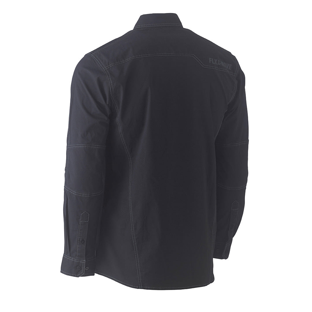 Bisley The Flex and Move Utility Shirt | Long Sleeve | Mens Shirts & Tops
