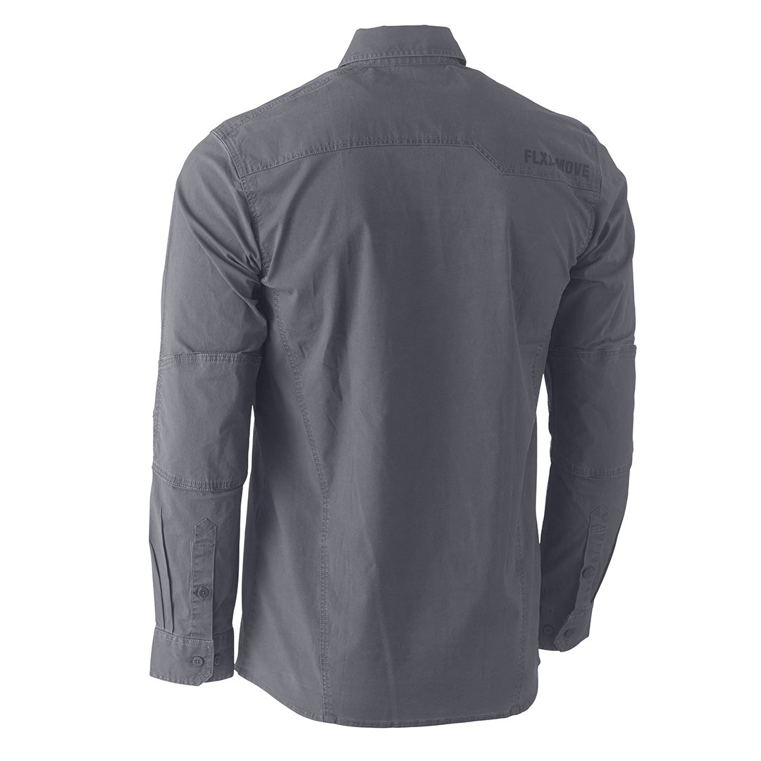 Bisley The Flex and Move Utility Shirt | Long Sleeve | Mens Shirts & Tops