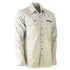 Bisley The Flex and Move Utility Shirt | Long Sleeve | Mens Stone Shirts & Tops