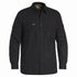 Bisley The X Airflow Rip Stop Shirt | Long Sleeve | Mens Black Shirts & Tops
