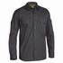 Bisley The X Airflow Rip Stop Shirt | Long Sleeve | Mens Charcoal Shirts & Tops