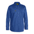 Bisley The Cool Lightweight Drill Shirt | Long Sleeve | Mens Royal Shirts & Tops