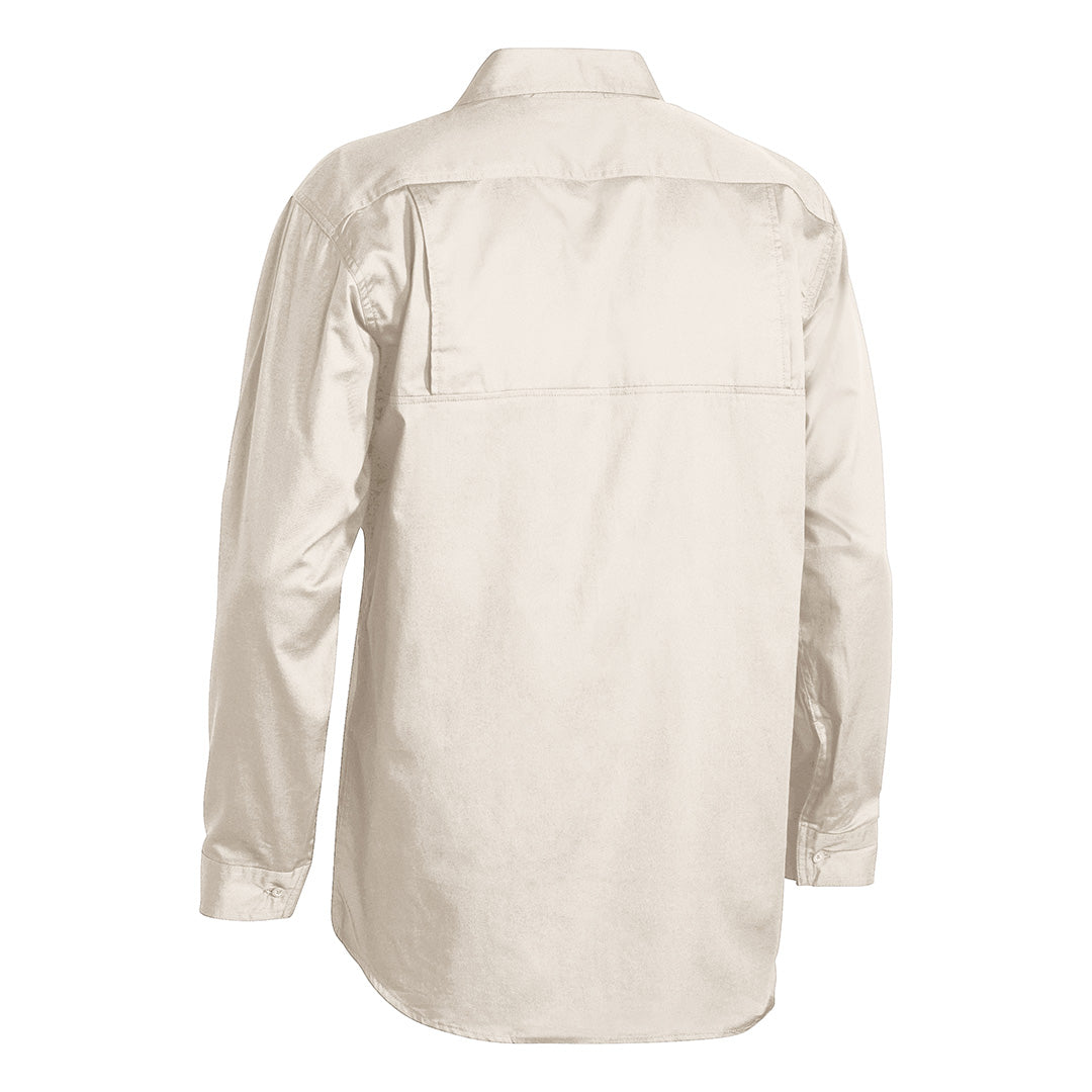 Bisley The Cool Lightweight Drill Shirt | Long Sleeve | Mens Shirts & Tops