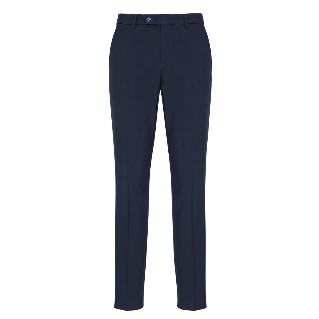 Biz Collection The Classic Slim Pant | Mens Navy Pants