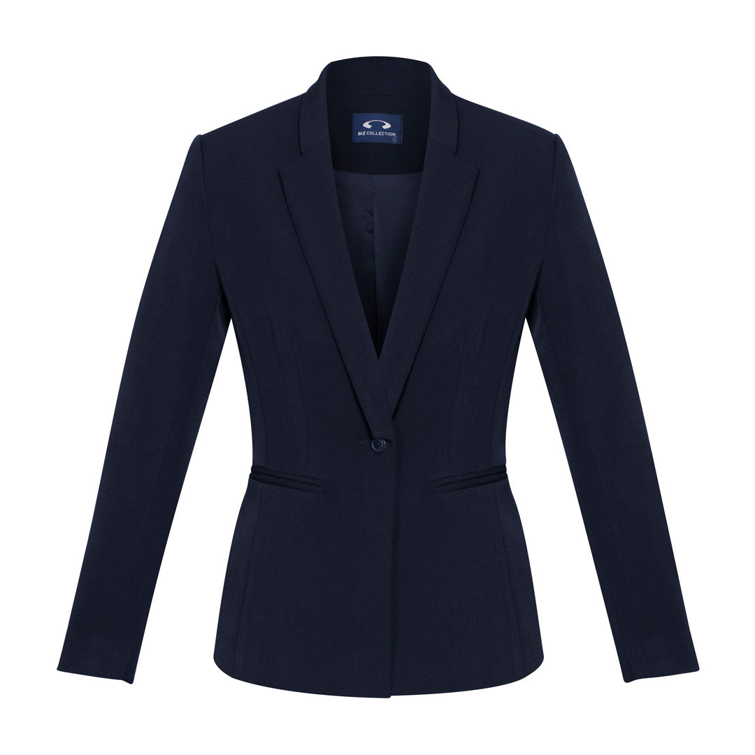 Biz Collection The Bianca Jacket | Ladies Navy Coats & Jackets
