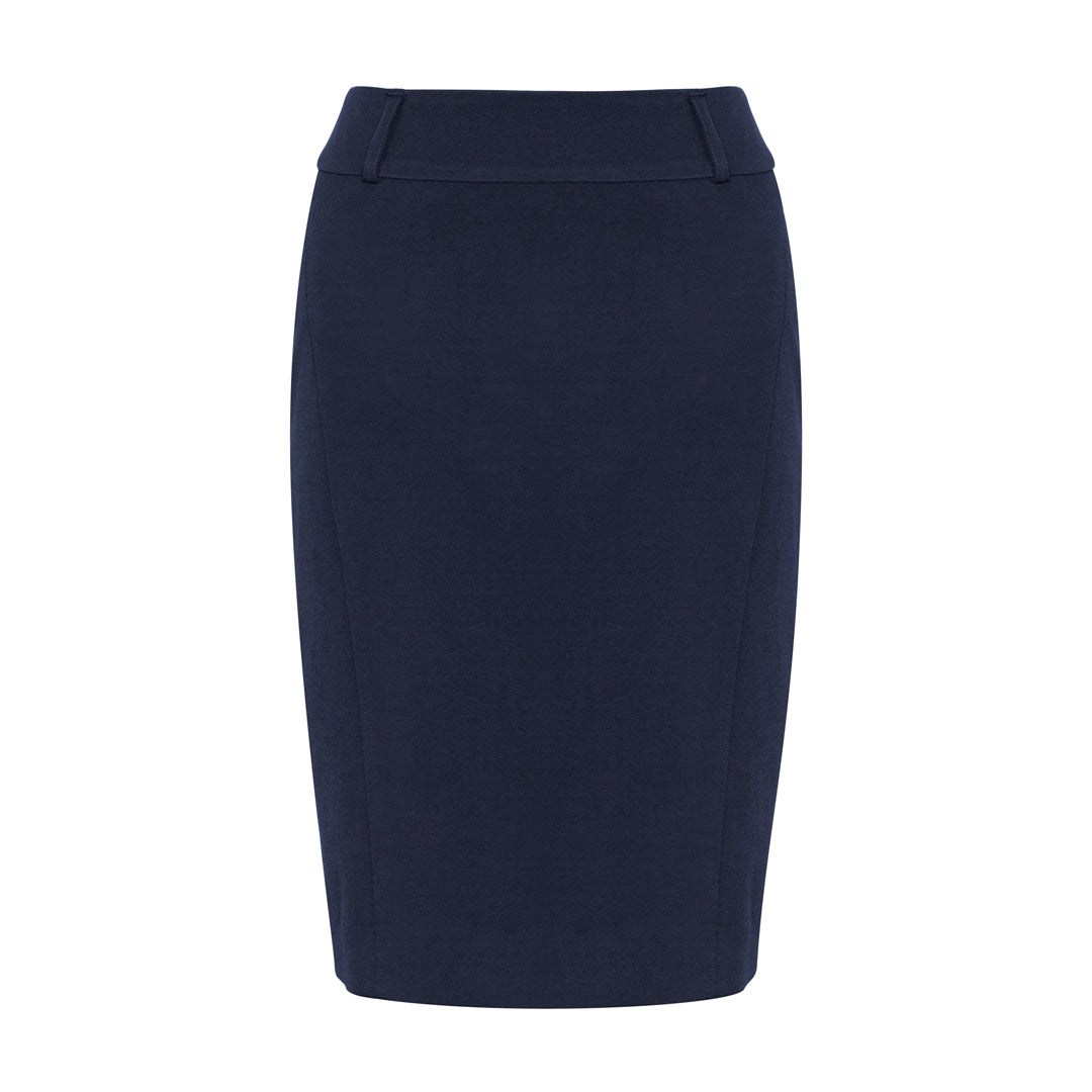 Biz Collection The Loren Skirt | Ladies Navy Skirts