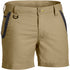 Bisley The Flex and Move Stretch Short | Mens Khaki Shorts