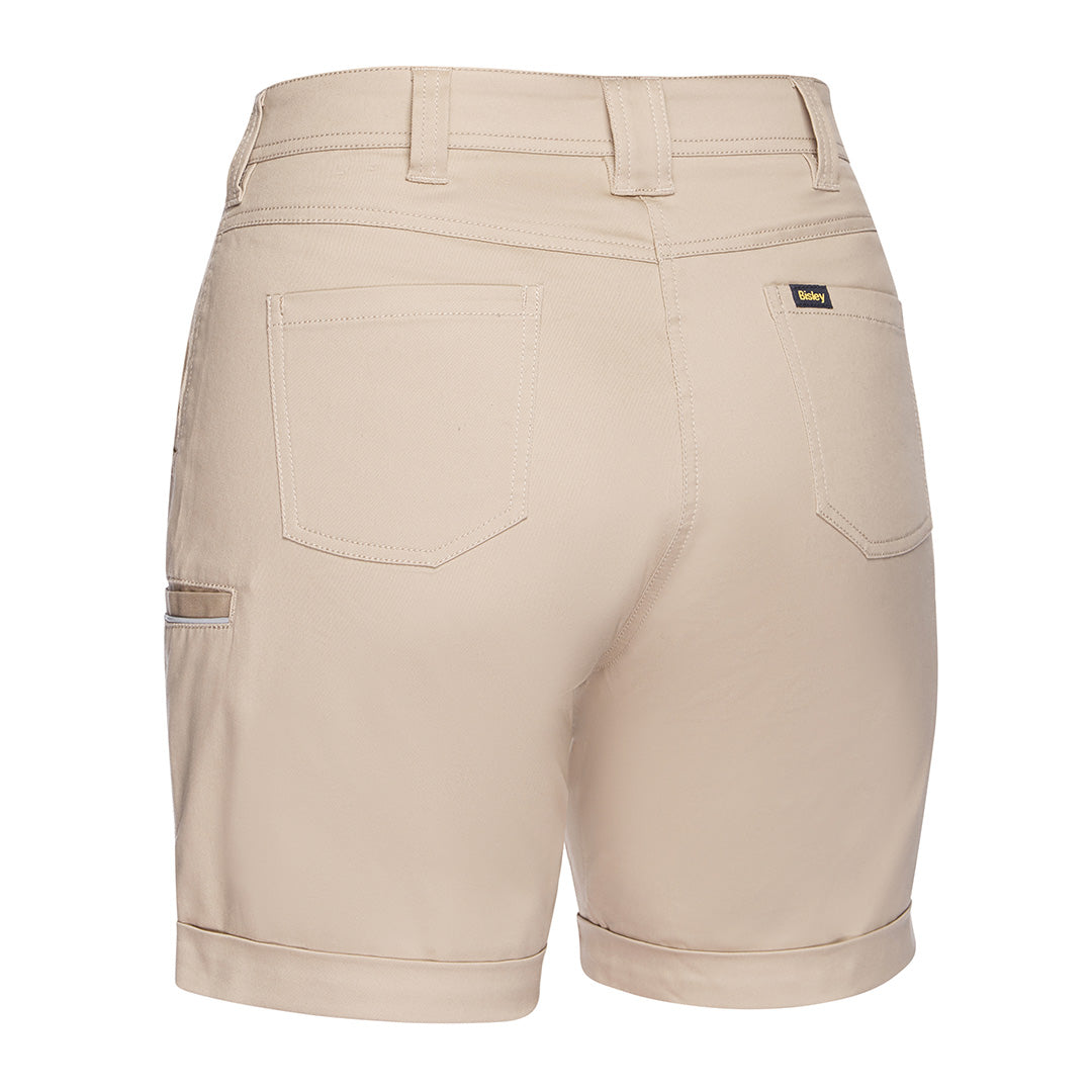 Bisley The Stretch Cotton Drill Short | Ladies Shorts