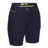 Bisley The Flex and Move Cargo Short | Ladies Navy Shorts