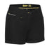 Bisley The Flex and Move Short | Ladies Black Shorts