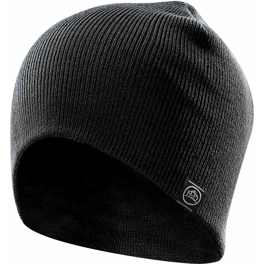 Stormtech The Tundra Knit Beanie | Adults Black Hats