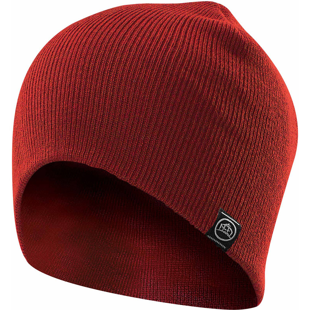 Stormtech The Tundra Knit Beanie | Adults Red Hats