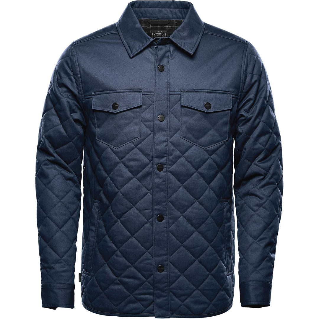 Stormtech The Bushwick Quilted Jacket | Mens Indigo Coats & Jackets