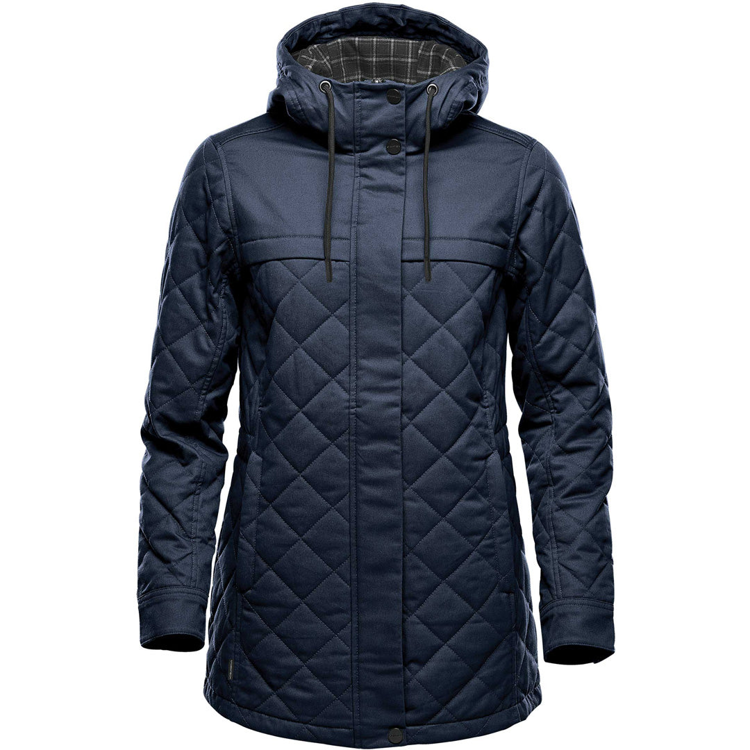 Stormtech The Bushwick Quilted Jacket | Ladies Indigo Coats & Jackets