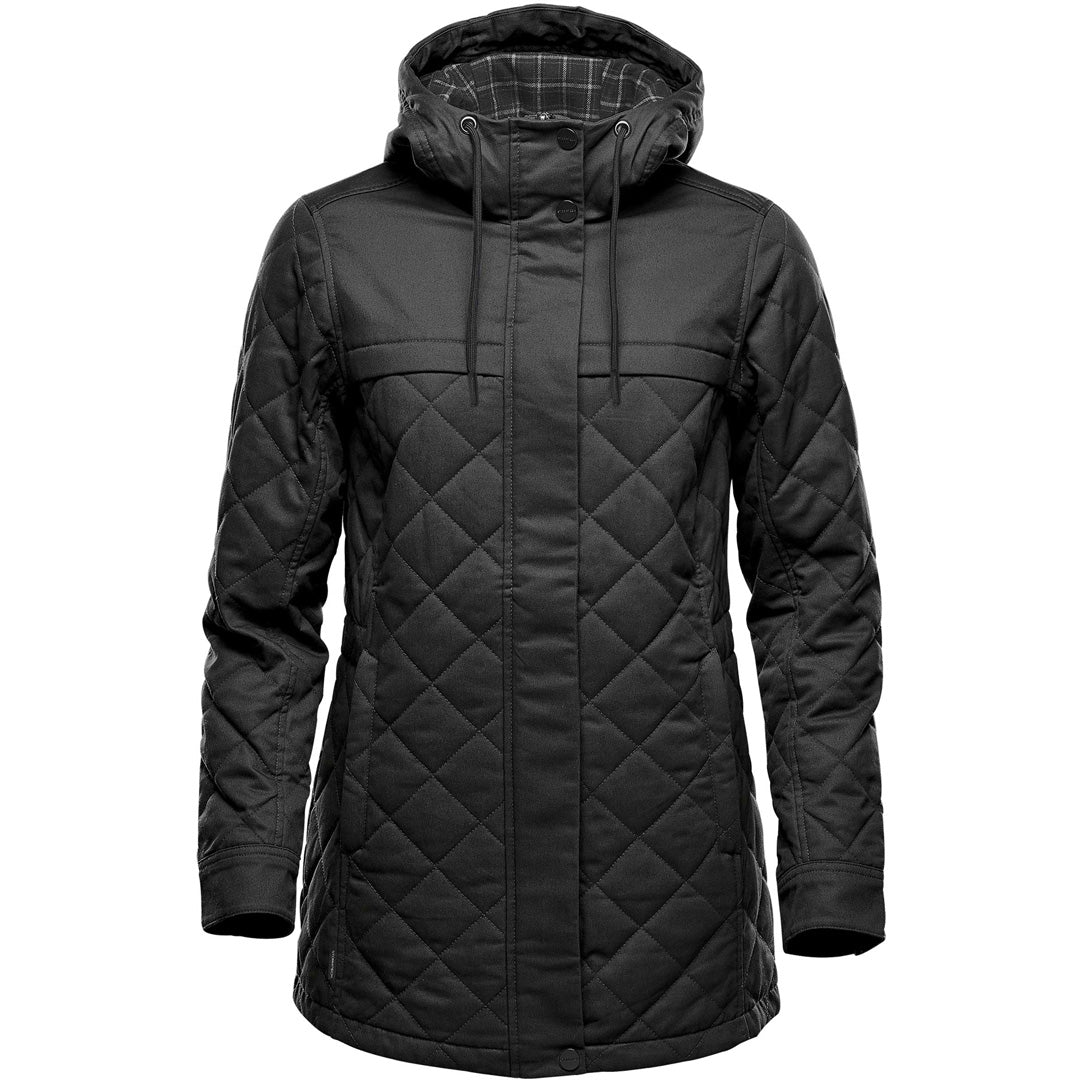 Stormtech The Bushwick Quilted Jacket | Ladies Graphite Coats & Jackets