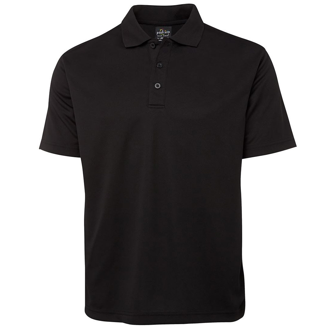 Jbs Wear The Short Sleeve Poly Polo | Adults Black Shirts & Tops