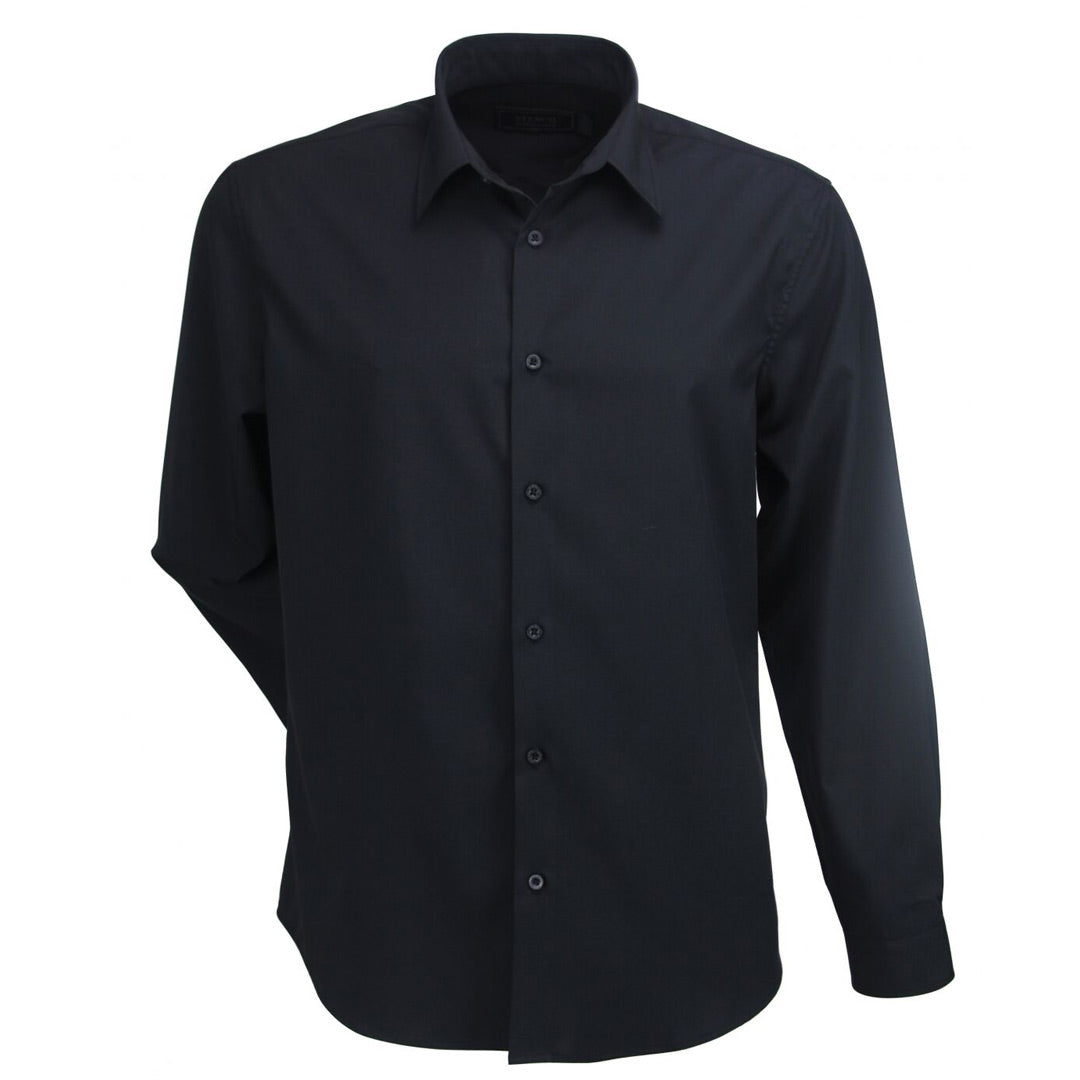 Stencil The Candidate Shirt | Mens | Long Sleeve Black Shirts & Tops
